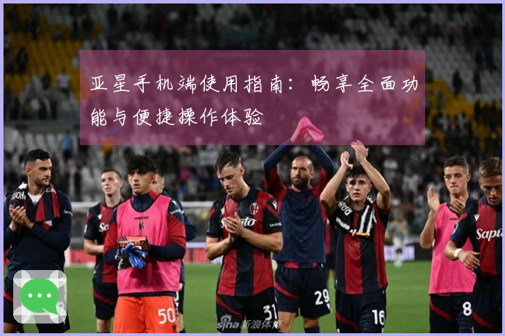 亚星手机端使用指南：畅享全面功能与便捷操作体验