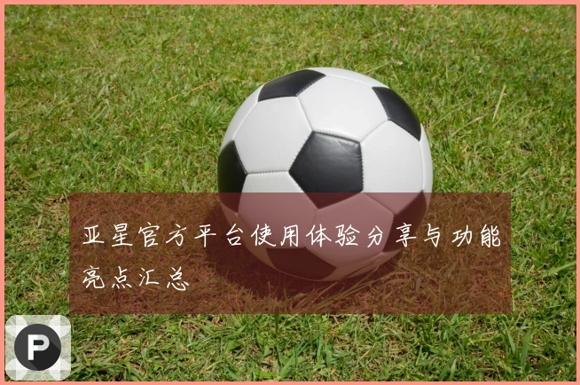 亚星官方平台使用体验分享与功能亮点汇总